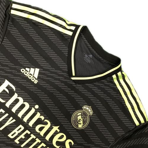 レアル・マドリード サッカーユニフォーム 22/23シーズンサード オーセンティック ブラック SIZE M ブラック