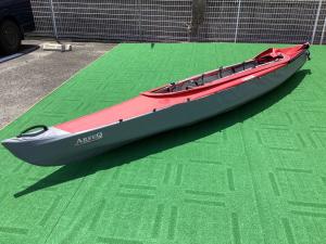 ARFEQ (アルフェック) カヤック アリュート430T レッド 全長430cm・最大幅77cm・最大積載量230kg