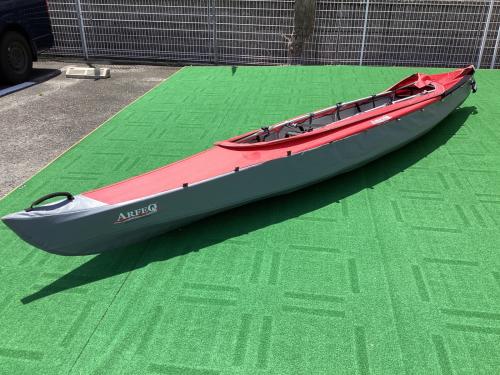 ARFEQ (アルフェック) カヤック アリュート430T レッド 全長430cm・最大幅77cm・最大積載量230kg