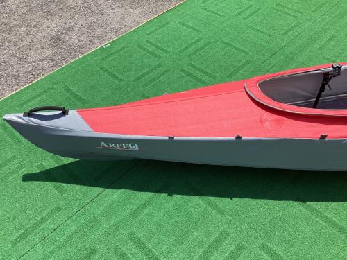 ARFEQ (アルフェック) カヤック アリュート430T レッド 全長430cm・最大幅77cm・最大積載量230kg