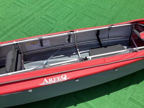 ARFEQ (アルフェック) カヤック アリュート430T レッド 全長430cm・最大幅77cm・最大積載量230kg
