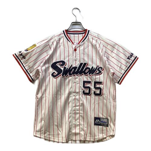 東京ヤクルトスワローズ (トウキョウヤクルトスワローズ) 応援グッズ 2023シーズンホーム 2022シーズンセ・リーグチャンピオンパッチ付 SIZE M ホワイト