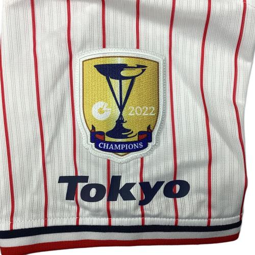 東京ヤクルトスワローズ (トウキョウヤクルトスワローズ) 応援グッズ 2023シーズンホーム 2022シーズンセ・リーグチャンピオンパッチ付 SIZE M ホワイト