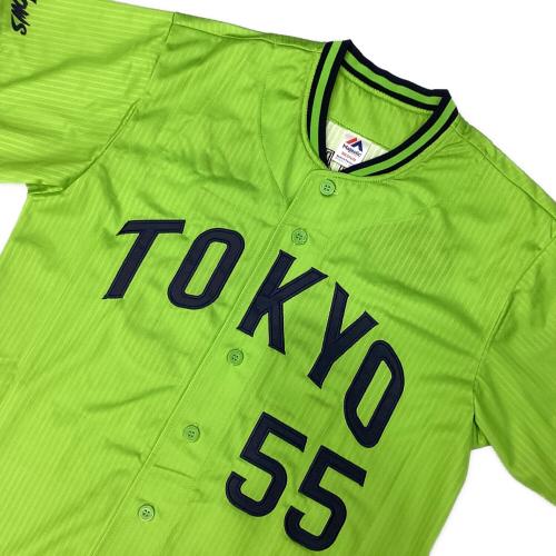 東京ヤクルトスワローズ (トウキョウヤクルトスワローズ) 応援グッズ 2023年TOKYO燕パワーユニフォーム SIZE M 黄緑