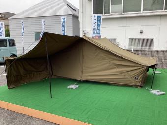 ZUKK (ズック) ソロテント オリーブブラウン ピケTC