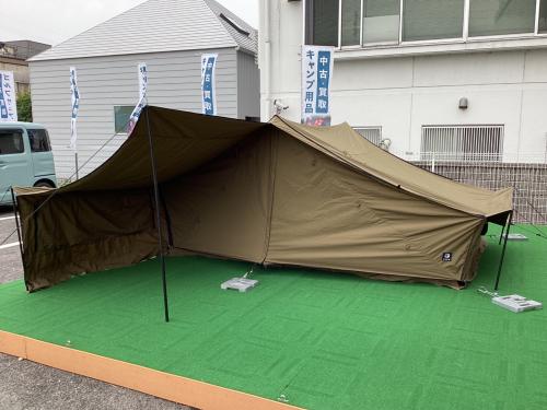 ZUKK (ズック) ソロテント オリーブブラウン ピケTC
