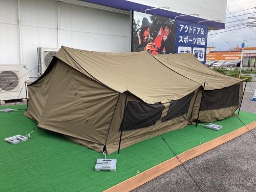 ZUKK (ズック) ソロテント オリーブブラウン ピケTC