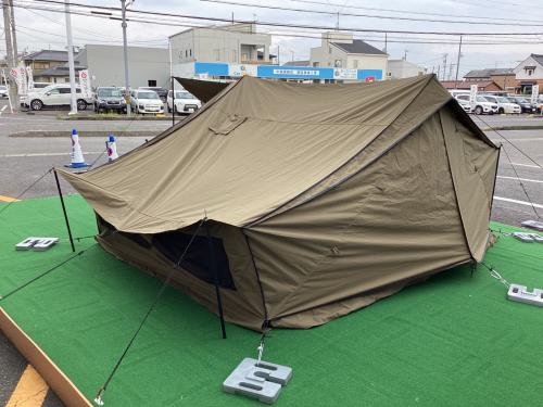 ZUKK (ズック) ソロテント オリーブブラウン ピケTC