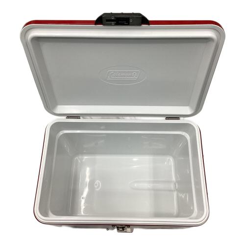 Coleman (コールマン) スチールベルトクーラー クーラーボックス 6150 旧モデル（栓抜き無） 54Qt（約51L） レッド