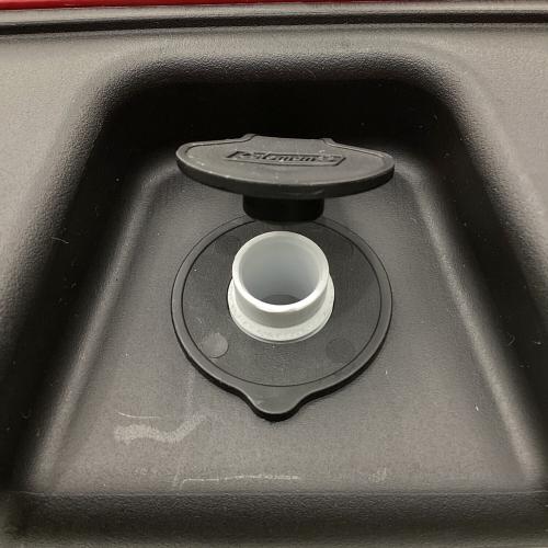 Coleman (コールマン) スチールベルトクーラー クーラーボックス 6150 旧モデル（栓抜き無） 54Qt（約51L） レッド