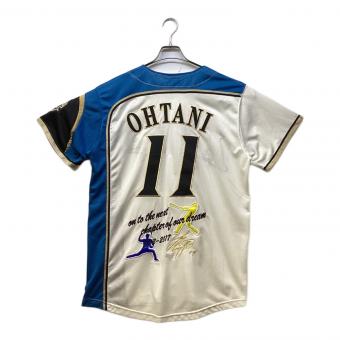 北海道日本ハムファイターズ 応援グッズ 2011～2021シーズンホーム 5年間を振り返る記念グッズ(受注生産品) On to the next chapter of our dreamデザイン @ SIZE L ホワイト×ブルー
