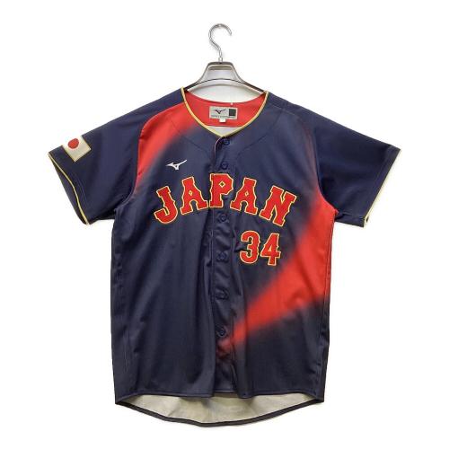 日本代表(侍ジャパン) (ニホンダイヒョウ(サムライジャパン)) WBC2026ビジター 応援グッズ @ SIZE L ネイビー×レッド