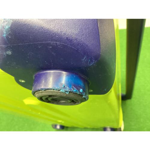 SHIMANO (シマノ) スペーザライト クーラーボックス キャスター付 35L ホワイト×ネイビー×グリーン