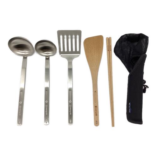 Snow peak (スノーピーク) スタッキングキッチンツールセット アウトドア食器 CS-180 廃盤品
