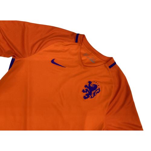 オランダ代表 (オランダダイヒョウ) サッカーユニフォーム 2016年ホーム レプリカ SIZE L オレンジ