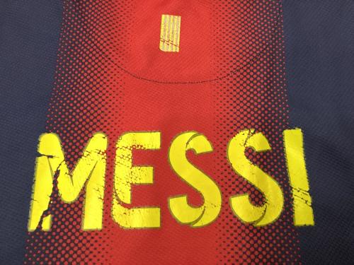 FCバルセロナ (エフシーバルセロナ) サッカーユニフォーム 12/13シーズンホーム SIZE L ネイビーxレッド