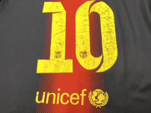 FCバルセロナ (エフシーバルセロナ) サッカーユニフォーム 12/13シーズンホーム SIZE L ネイビーxレッド