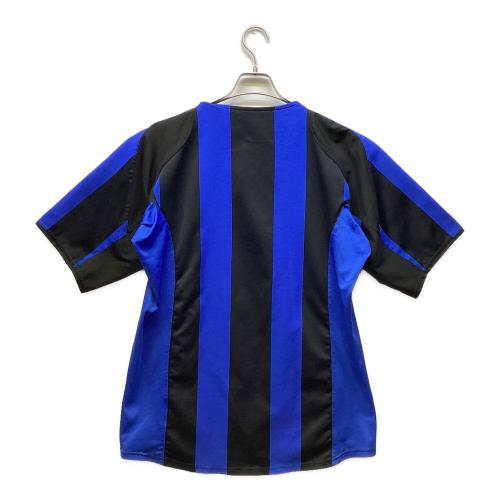 インテルナツィオナーレ・ミラノ サッカーユニフォーム 04/05シーズンホーム TOTAL90時代（NIKE）PIRELLIスポンサー時代 SIZE L ブルー×ブラック