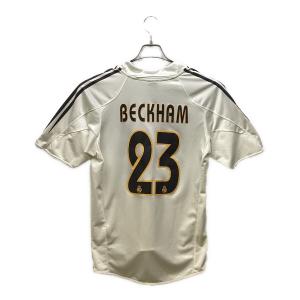 レアル・マドリード サッカーユニフォーム デビッド・ベッカム【23】 04/05シーズンホーム SIZE M ホワイト