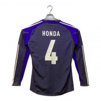 日本代表 (ニホンダイヒョウ) サッカーユニフォーム X49696 12-13ホーム オーセンティック 長袖 SIZE L 本田圭祐【4】ネイビー
