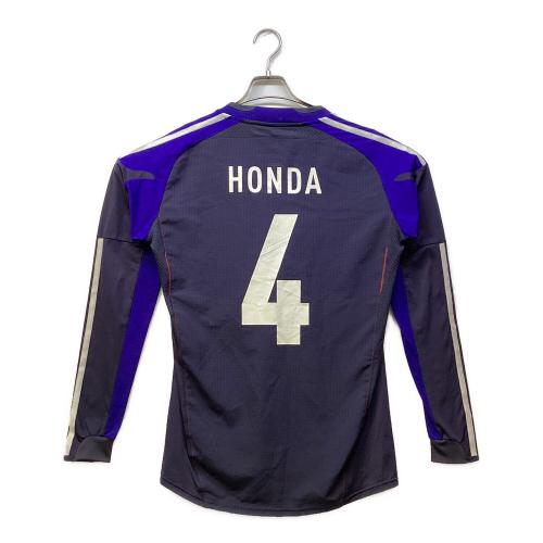 日本代表 (ニホンダイヒョウ) サッカーユニフォーム X49696 12-13ホーム オーセンティック 長袖 SIZE L 本田圭祐【4】ネイビー