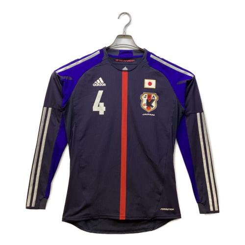 日本代表 (ニホンダイヒョウ) サッカーユニフォーム X49696 12-13ホーム オーセンティック 長袖 SIZE L 本田圭祐【4】ネイビー