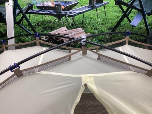 PUROMONTE (プロモンテ) 登山用テント VL-26A 数回程度の使用感 2019年限定カラー