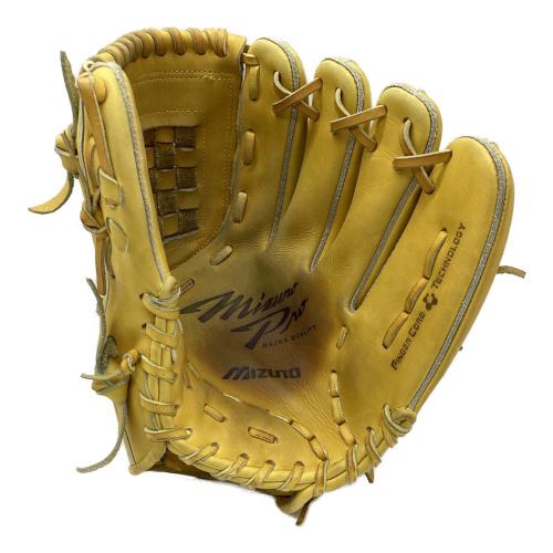 MIZUNO (ミズノ) Mizuno Pro MAJOR QUALITY 軟式グローブ ケース付 約30cm イエロー