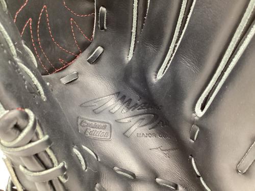 MIZUNO (ミズノ) Mizuno Pro MAJOR QUALITY 軟式グローブ 前田健太選手モデル ケース付 約32cm ブラック