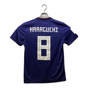 日本代表 (ニホンダイヒョウ) サッカーユニフォーム 2018年ホーム 2018年ロシアW杯パッチ付 レプリカ SIZE M 原口元気【8】ブルー
