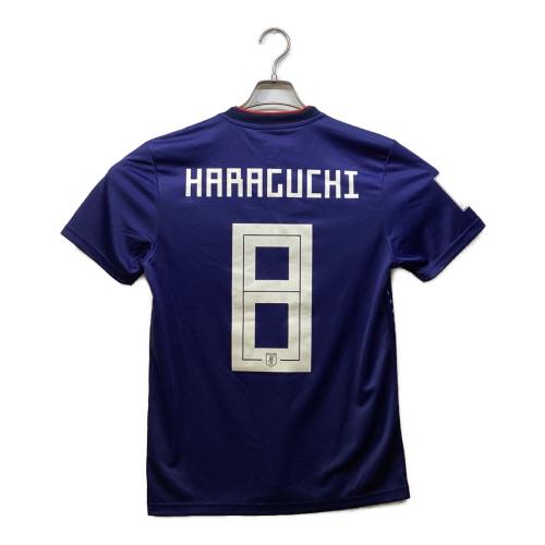 日本代表 (ニホンダイヒョウ) サッカーユニフォーム 2018年ホーム 2018年ロシアW杯パッチ付 レプリカ SIZE M 原口元気【8】ブルー