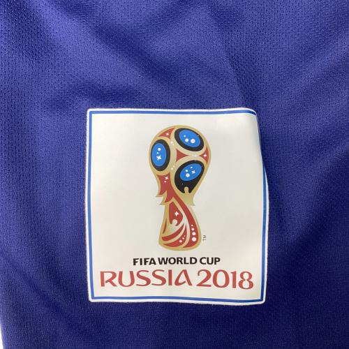 日本代表 (ニホンダイヒョウ) サッカーユニフォーム 2018年ホーム 2018年ロシアW杯パッチ付 レプリカ SIZE M 原口元気【8】ブルー