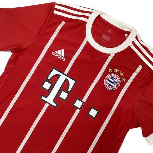 FCバイエルン・ミュンヘン (エフシーバイエルン・ミュンヘン) サッカーユニフォーム 17/18シーズンホーム レプリカ SIZE L レッド