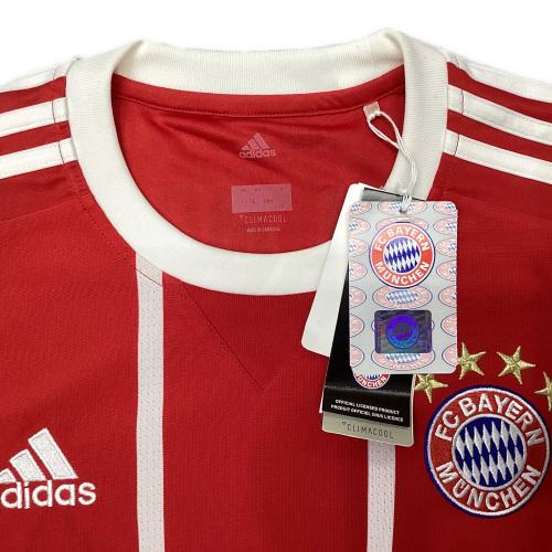 FCバイエルン・ミュンヘン (エフシーバイエルン・ミュンヘン) サッカーユニフォーム 17/18シーズンホーム レプリカ SIZE L レッド