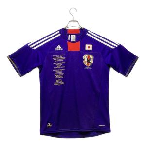日本代表 (ニホンダイヒョウ) サッカーユニフォーム 2010年ホーム 2010年南アフリカW杯メモリアルユニフォーム(サイン・試合結果・選手、スタッフ名入) シリアルナンバー(138/2010) レプリカ SIZE M ブルー
