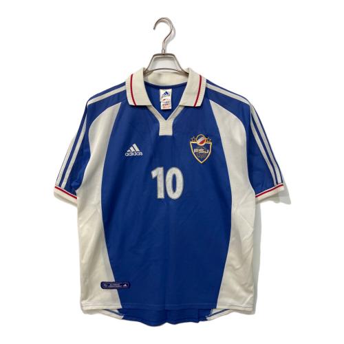 ユーゴスラビア代表 (ユーゴスラビアダイヒョウ) サッカーユニフォーム 2000年ホーム 2000年EUROモデル SIZE 2XO ブルー