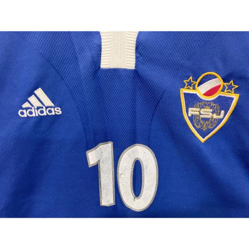 ユーゴスラビア代表 (ユーゴスラビアダイヒョウ) サッカーユニフォーム 2000年ホーム 2000年EUROモデル SIZE 2XO ブルー