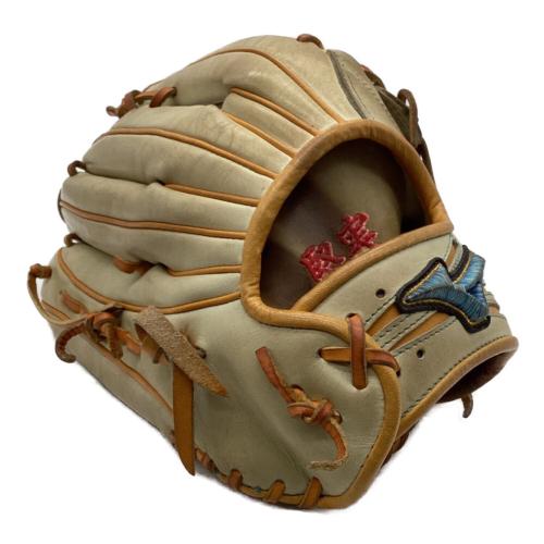 MIZUNO (ミズノ) Mizuno Pro ORDER 軟式グローブ ダイバーシティーブルーロゴ オーダーグラブ ケース付 約32㎝ アイボリー