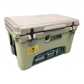 FIELDOOR (フィールドア) ノーザンクーラーボックス クーラーボックス ステッカーカスタム 45QT/42.5L カーキ