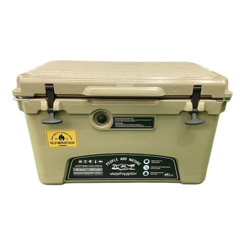 FIELDOOR (フィールドア) ノーザンクーラーボックス クーラーボックス ステッカーカスタム 45QT/42.5L カーキ