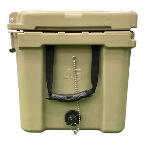 FIELDOOR (フィールドア) ノーザンクーラーボックス クーラーボックス ステッカーカスタム 45QT/42.5L カーキ