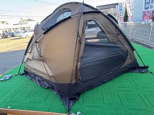 TOMOUNT (トモウント) シェルター シート、スカートヨゴレ有 煙突穴付 カーキ OTTO S2 PRO L
