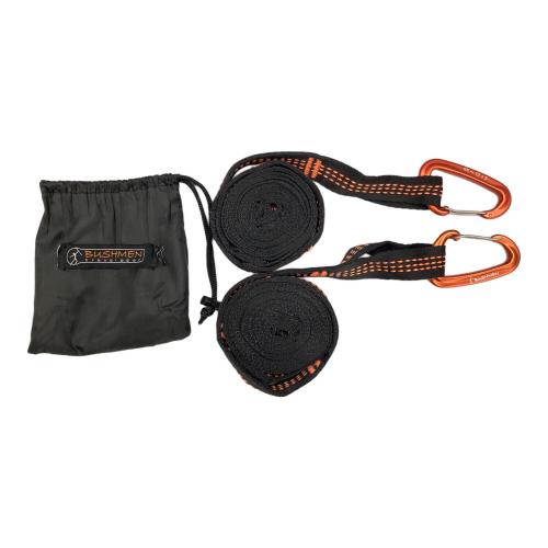 BUSHMEN Travel gear ハンモック オリーブ×ブラック バガボンドハンモック セット