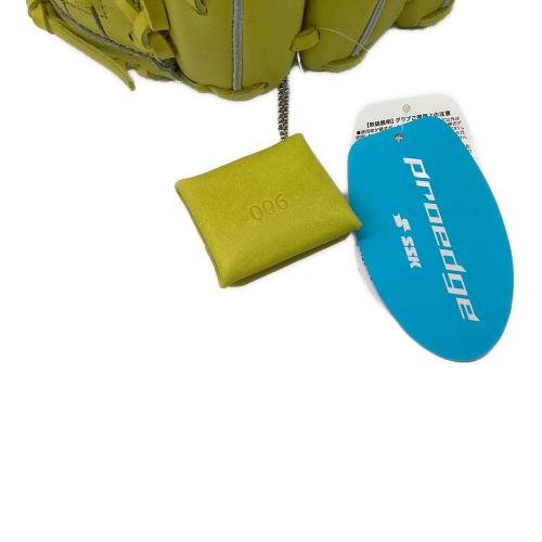 SSK (エスエスケー) proedge 栄 硬式グローブ PEKZ81326 120個限定発売（シリアルナンバー006/120）2026年モデル ケース・元箱付 約29㎝ イエロー