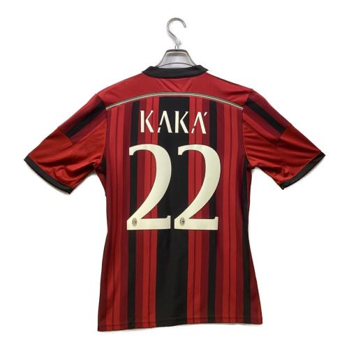 ACミラン (エーシーミラン) サッカーユニフォーム 14/15ホーム(在籍最終年) CLビッグイヤーパッチ付 レプリカ SIZE O レッド×ブラック