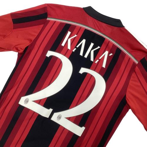 ACミラン (エーシーミラン) サッカーユニフォーム 14/15ホーム(在籍最終年) CLビッグイヤーパッチ付 レプリカ SIZE O レッド×ブラック