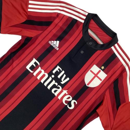 ACミラン (エーシーミラン) サッカーユニフォーム 14/15ホーム レプリカ SIZE O レッド×ブラック