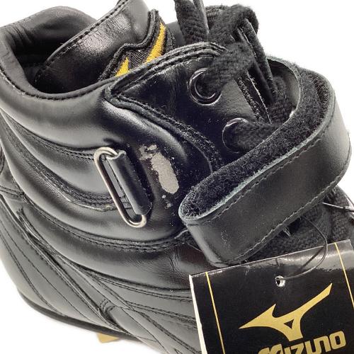 MIZUNO (ミズノ) 野球スパイク 2KW-22000 ミズノプロ 投手用革底ハイカット /収納袋・シューキーパー付 メンズ SIZE 26.5cm ブラック