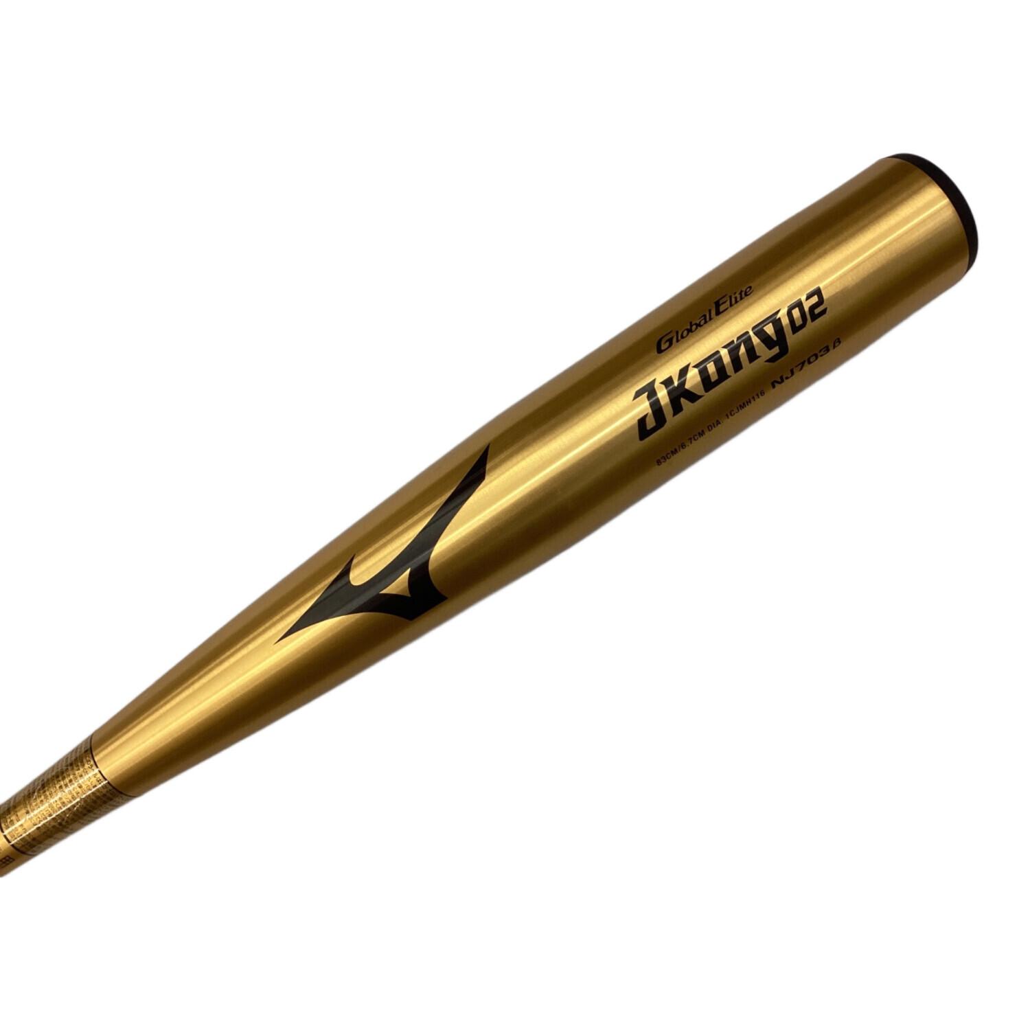 MIZUNO (ミズノ) J KONG02 硬式バット 1CJMH116 83cm ブラウンゴールド