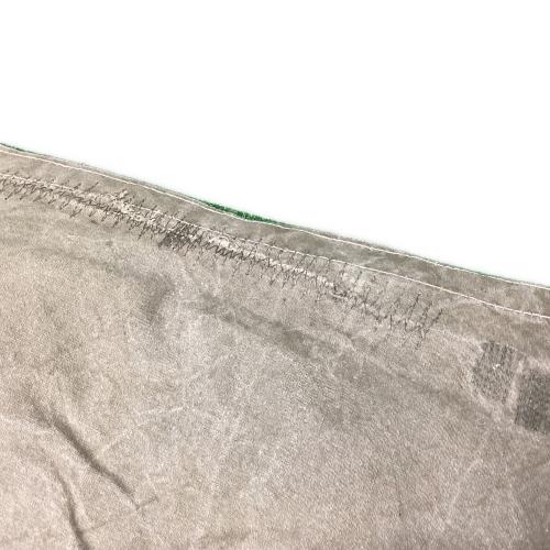 US軍 (ユーエスグン) ソロテント 1940年代真鍮金具シート有・木製折りたたみポールモデル・パッチ補修摩耗・ダメージ・穴有 パップテント